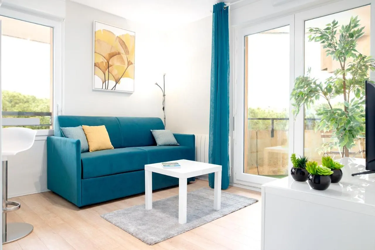 Blue Note - Terrasse - Parking - Airbus - Hop Purpan - Toulousecozyflat Apartman