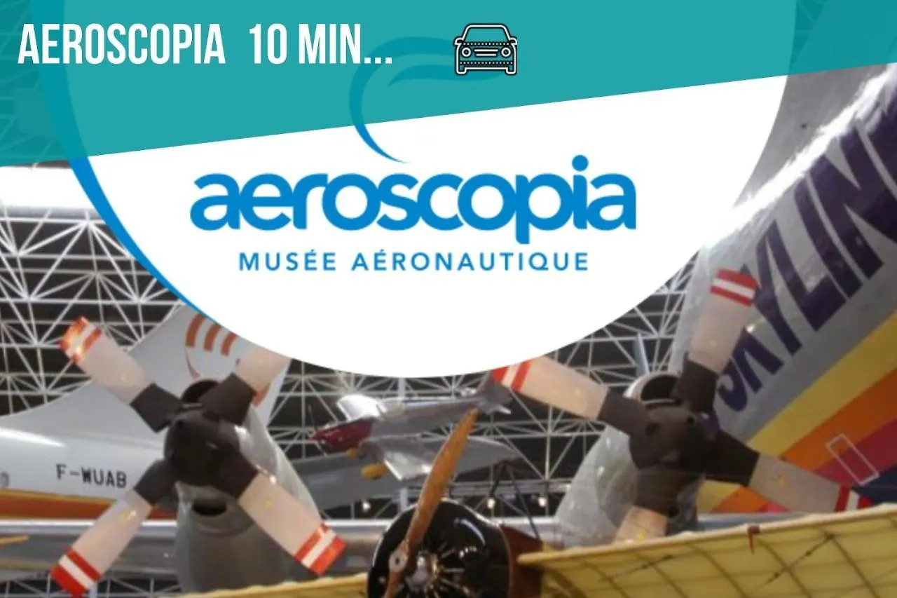 Апартаменты Blue Note - Terrasse - Parking - Airbus - Hop Purpan - Toulousecozyflat Франция